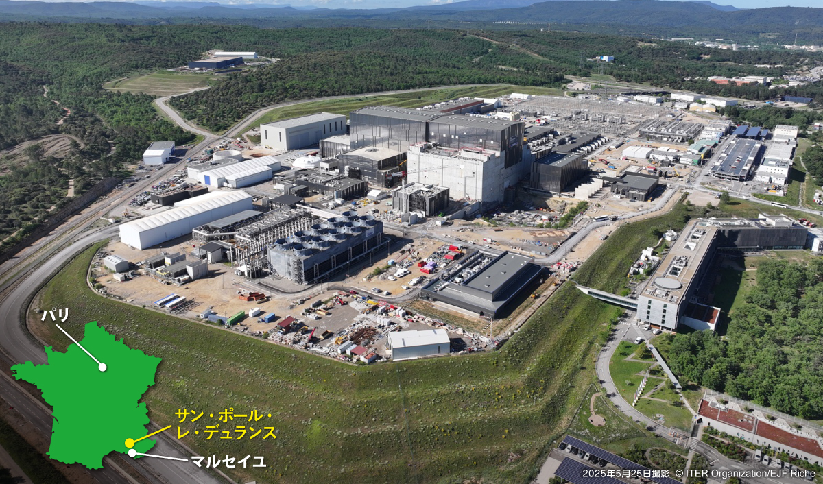 ITER建設サイト外観写真（2024年10月）