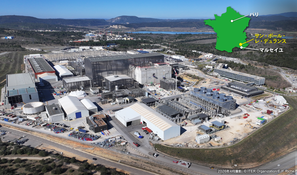 ITER建設サイト外観写真（2024年10月）