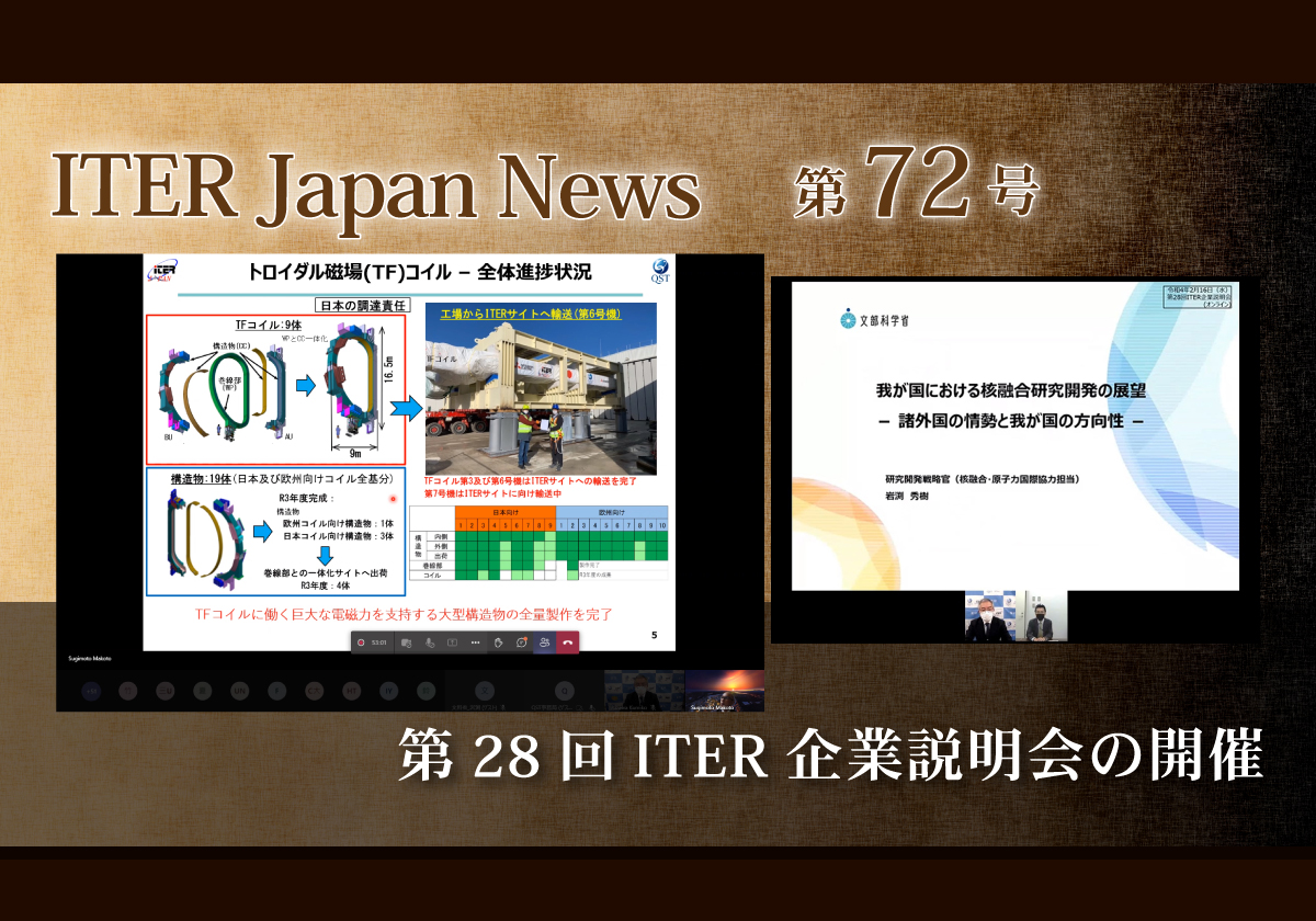 第28回ITER企業説明会の開催