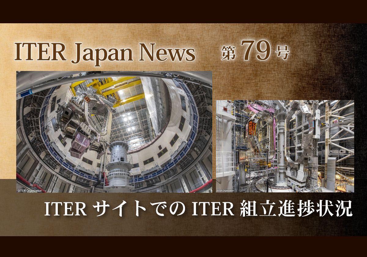 ITERサイトでのITER組立進捗状況
