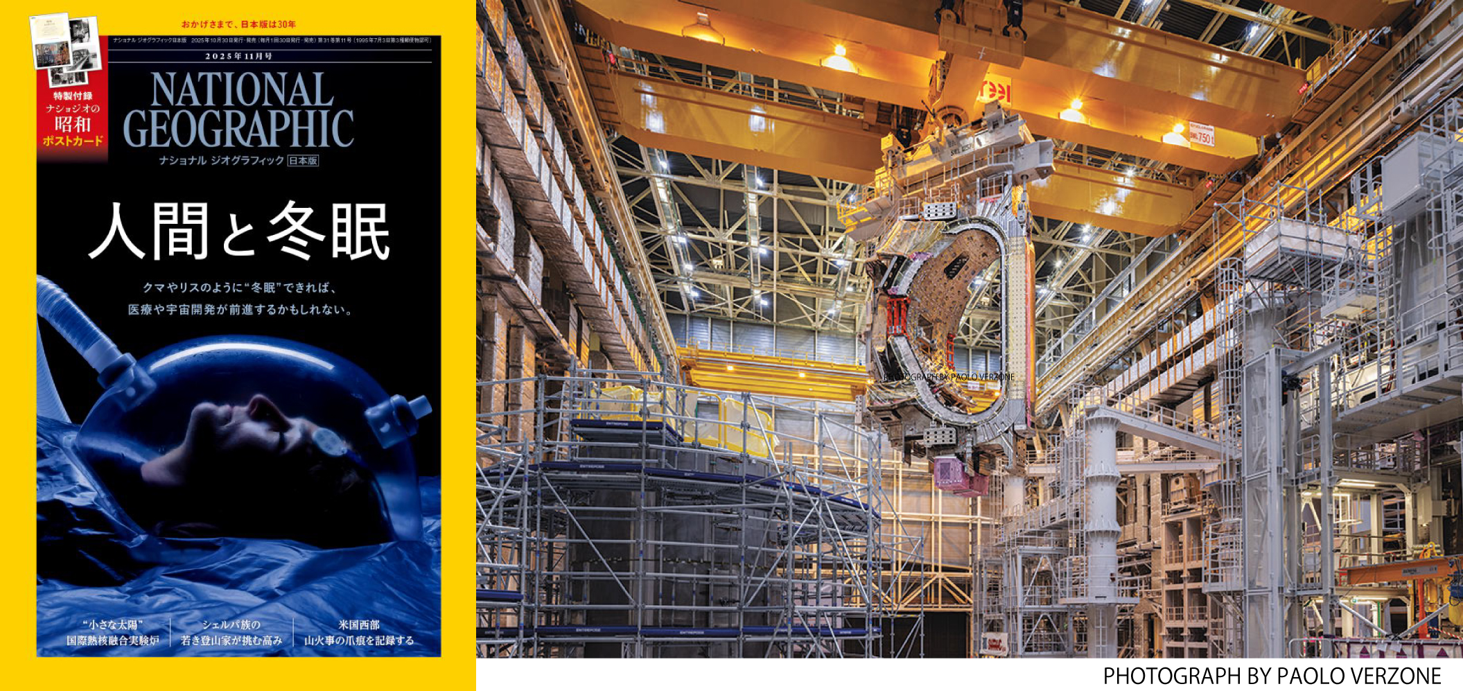 ナショナル ジオグラフィック2025年11月号